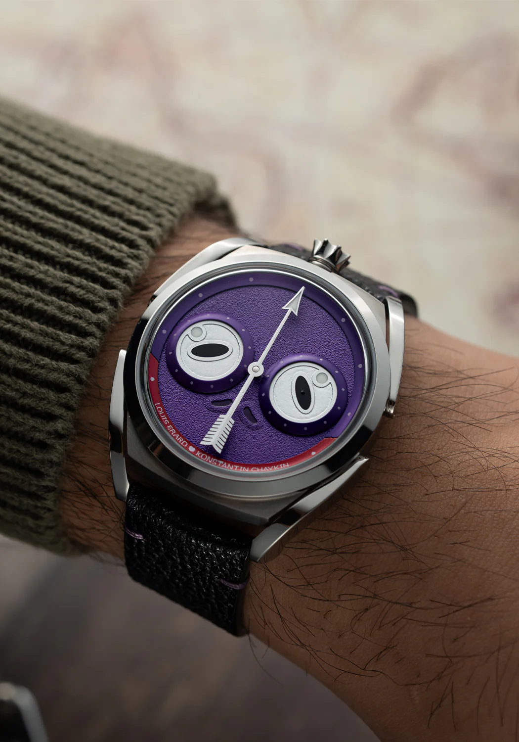 Louis Erard x Konstantin Chaykin Unfrogettable Purple | LE178 - Image 3