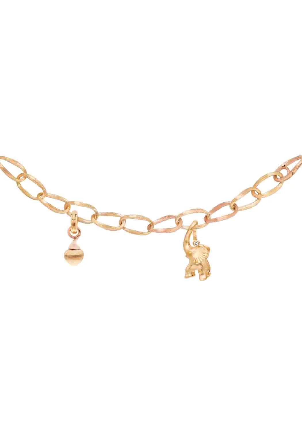 Ole Lynggaard Love 18KY 18KRG Medium Chain Link Bracelet | 7" - Image 5
