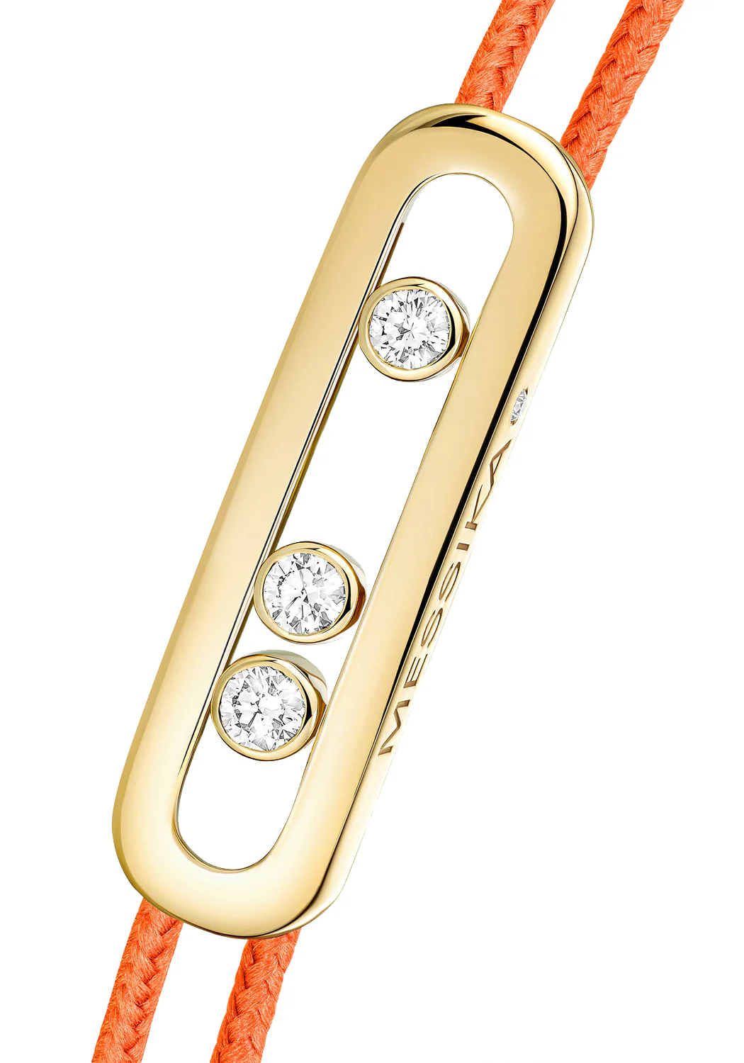 Messika Care(s) Orange Cord Diamond Bracelet - Image 2