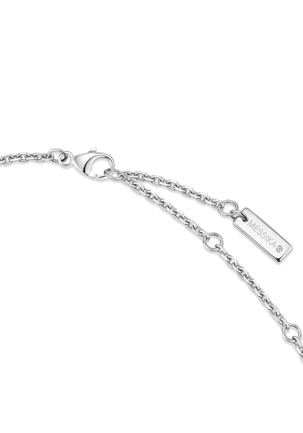 Messika Move Classique Ciselé 18KWG Diamond Necklace - Image 3