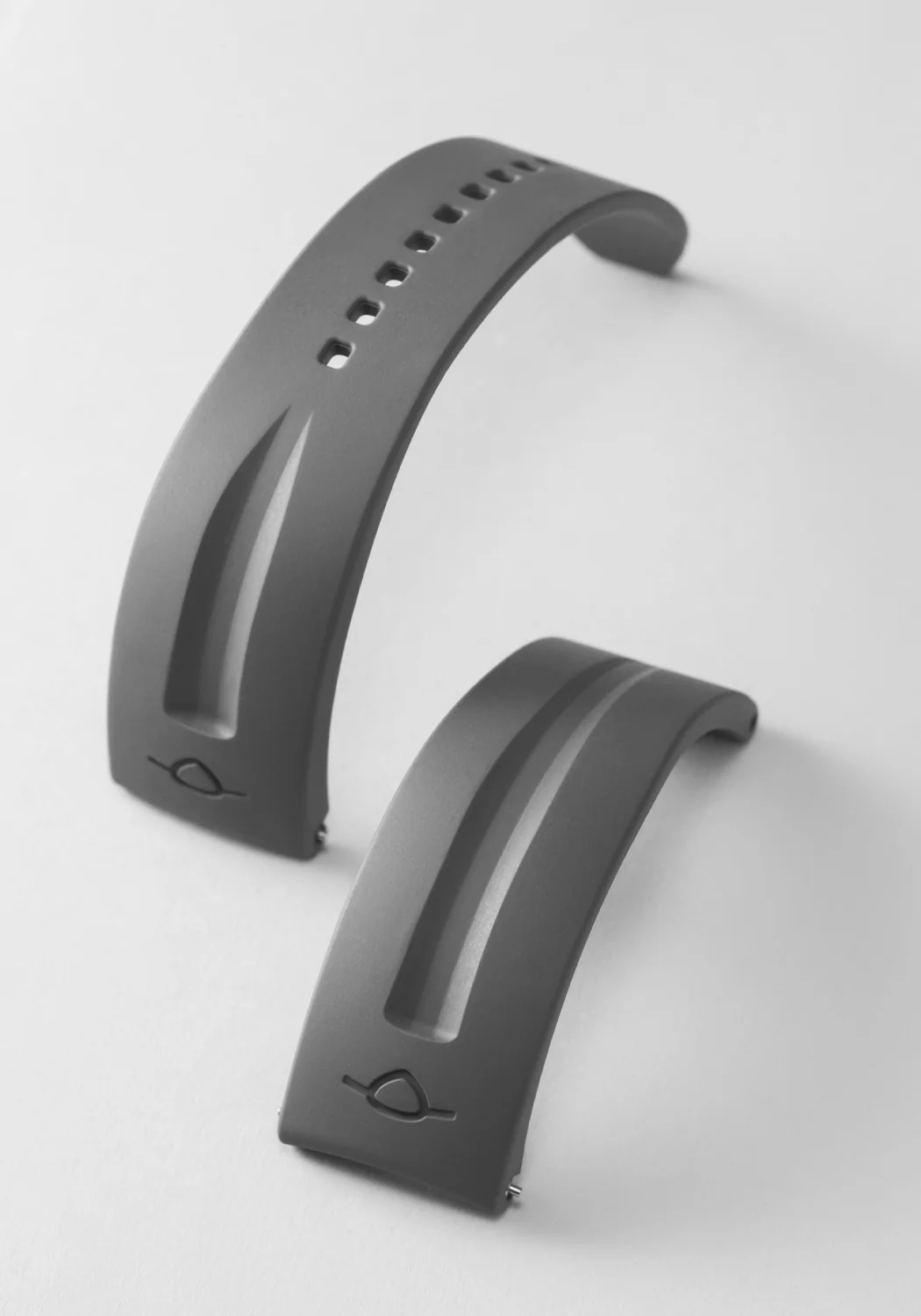 MING FKM Grey Rubber Strap | STRAP ONLY | Choose Options