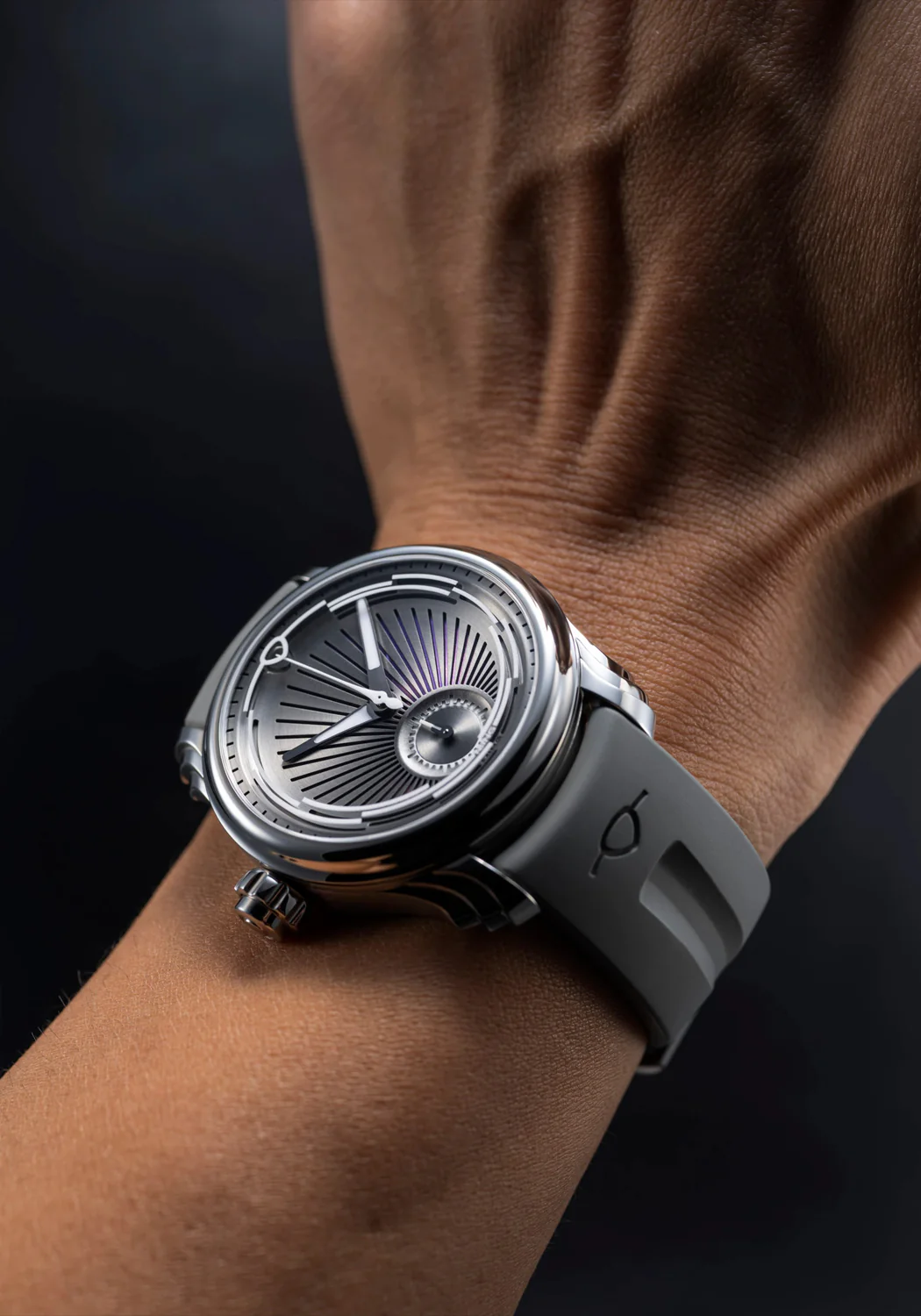 MING FKM Grey Rubber Strap | STRAP ONLY | Choose Options - Image 2