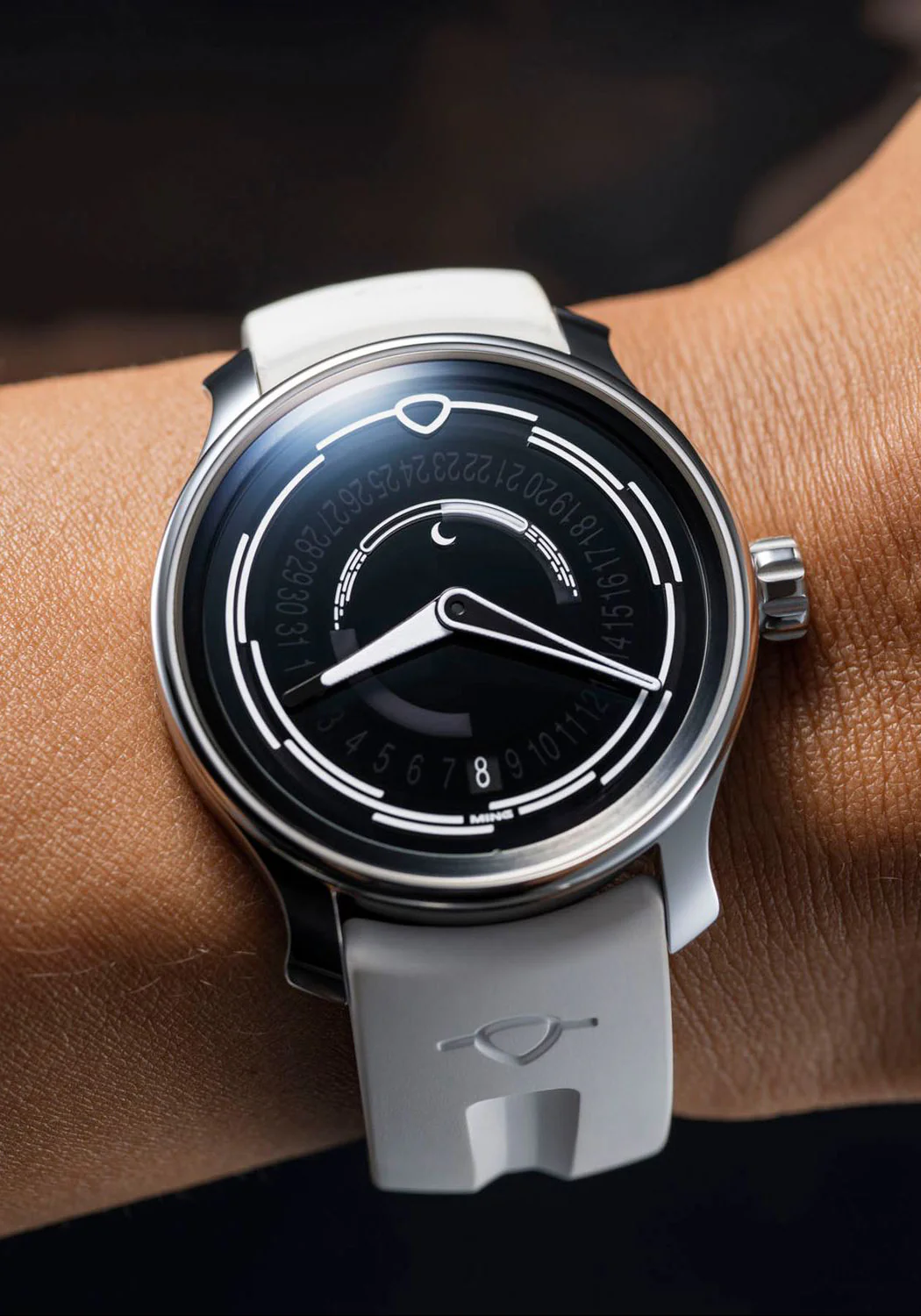 MING FKM White Rubber Strap | STRAP ONLY | Choose Options - Image 2