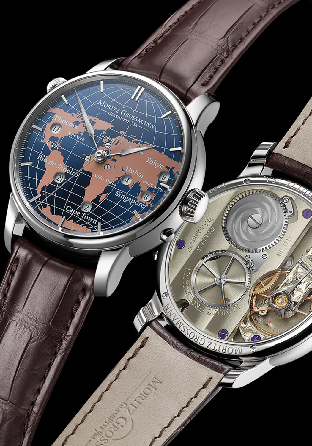 Moritz Grossmann Universalzeit Stainless Steel - Image 3