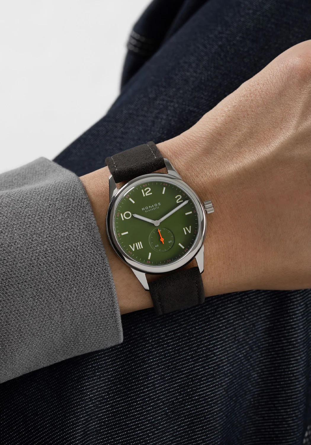 NOMOS Club Campus 38 All Olive | Ref. 739 | Choose Back - Image 2