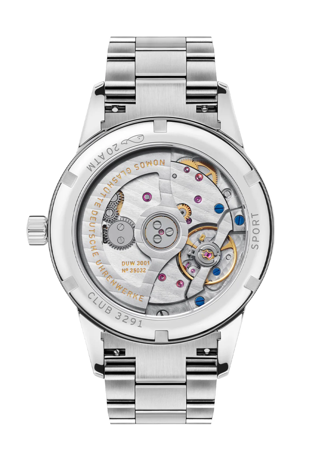 NOMOS Club Sport Neomatik Polar Blue | Ref. 750 - Image 5