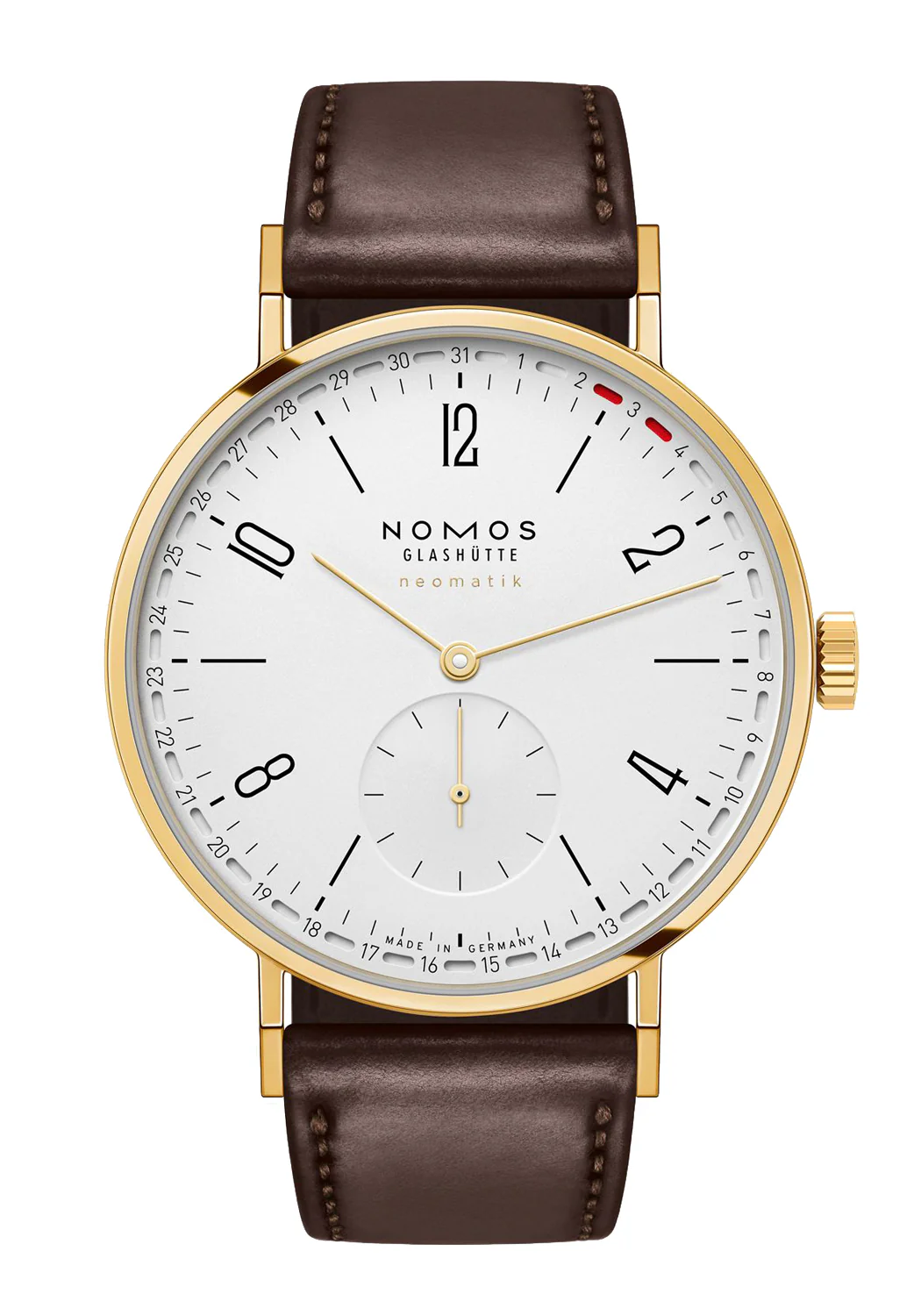 NOMOS Tangente Gold Neomatik 38 Update Doré | Ref. 196 | Pre-Order