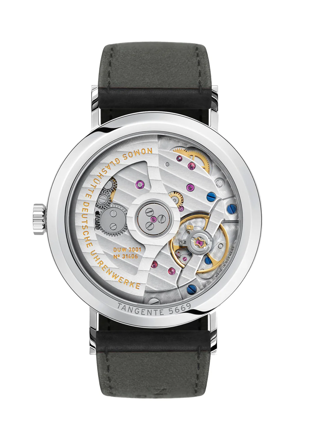 NOMOS Tangente Neomatik Blue Gold 35mm | Ref. 191 - Image 4
