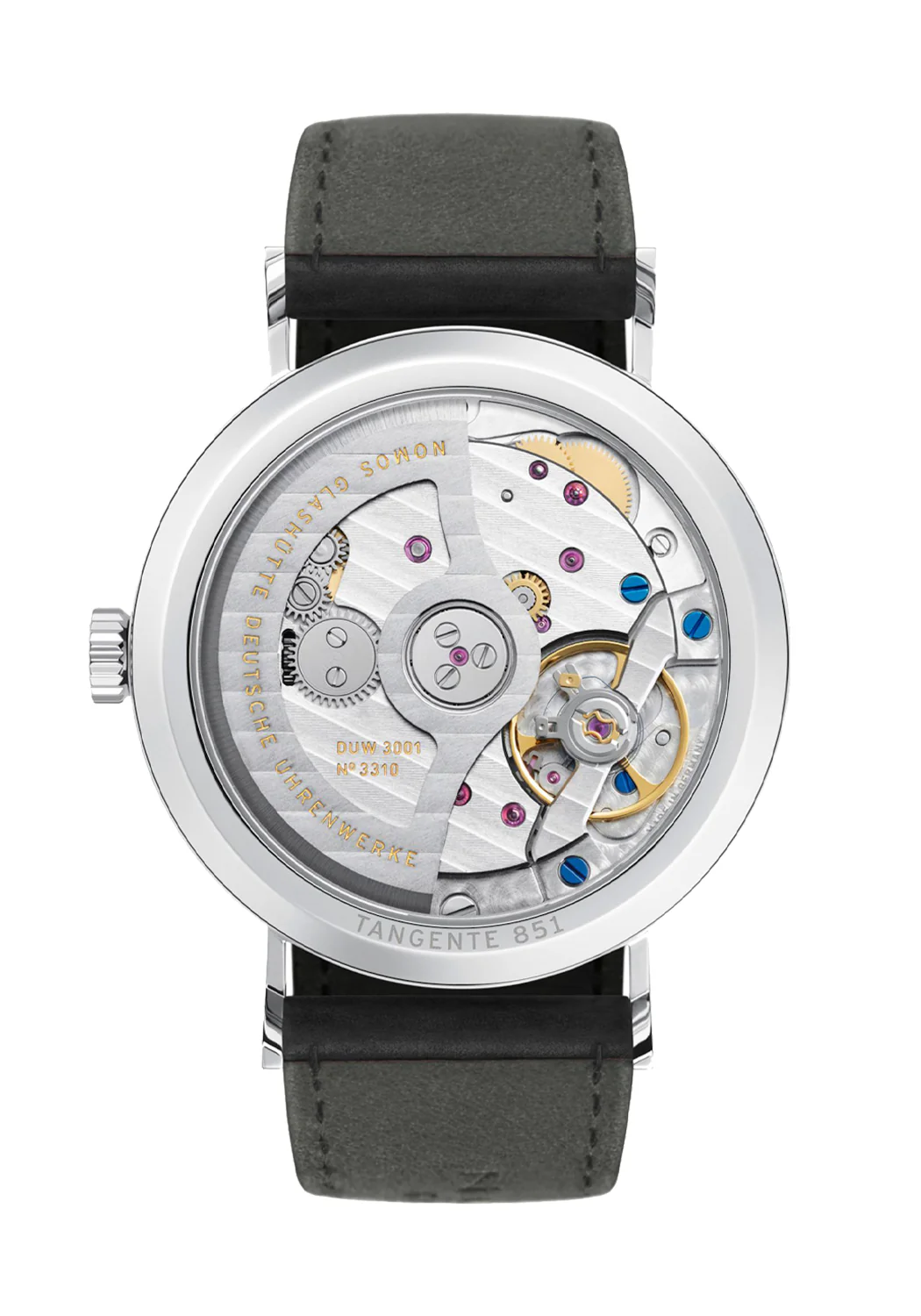 NOMOS Tangente Neomatik Platinum Grey 35mm | Ref. 189 - Image 3
