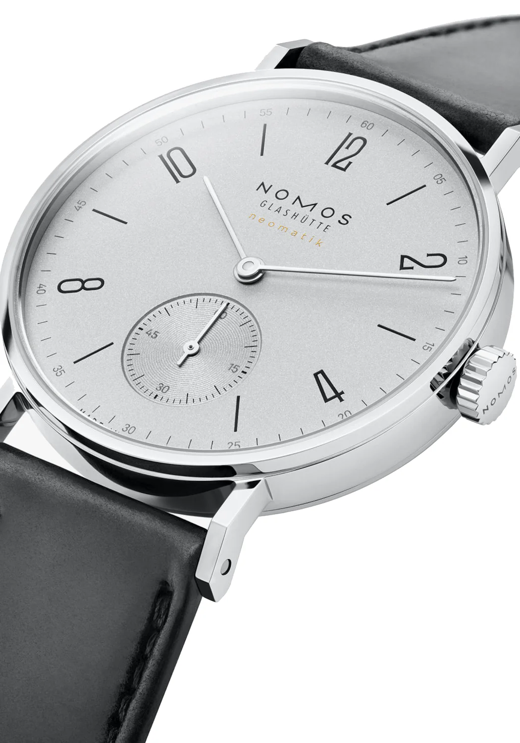 NOMOS Tangente Neomatik Platinum Grey 35mm | Ref. 189 - Image 4