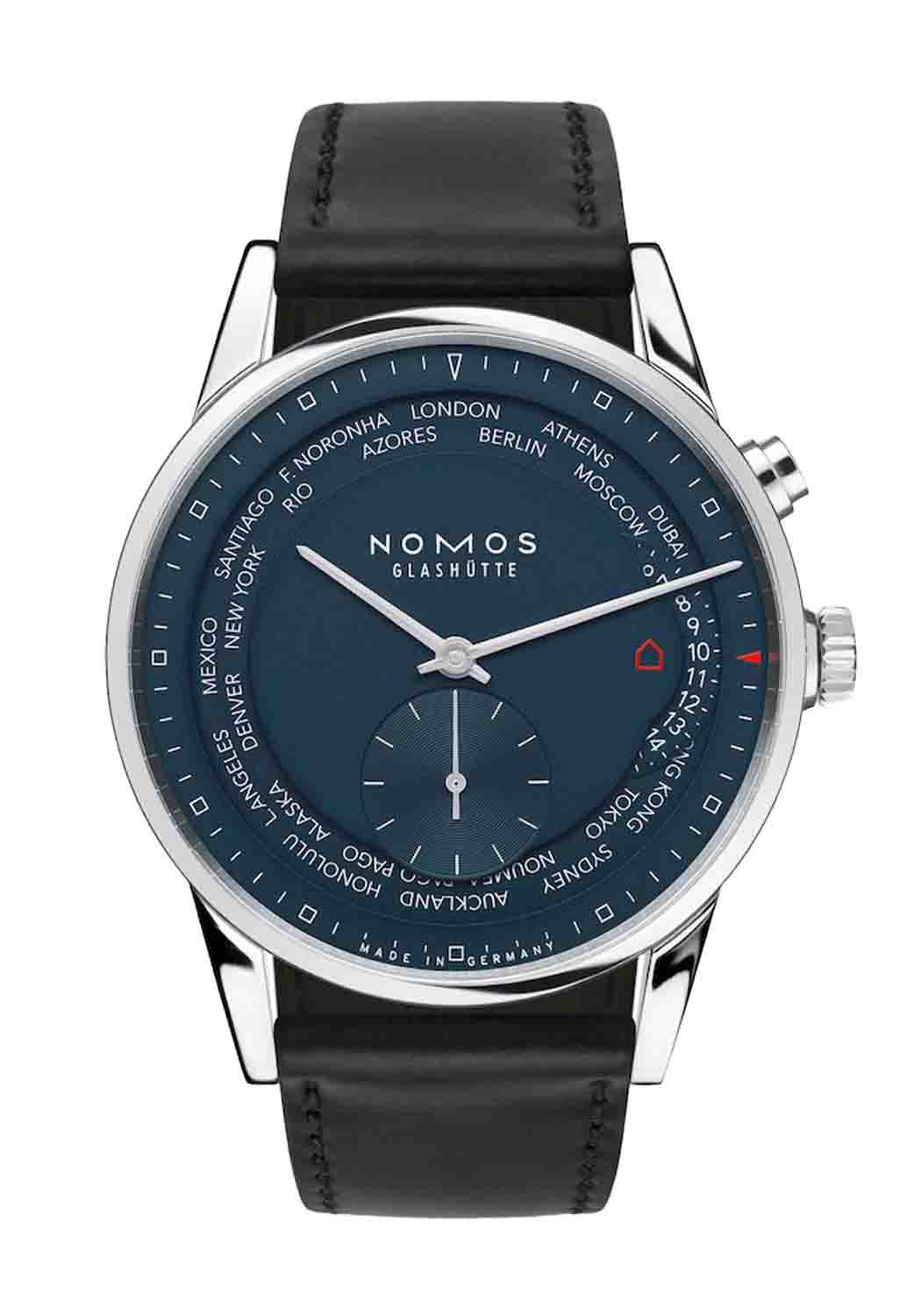 NOMOS Zurich World Time Midnight Blue | Ref. 807