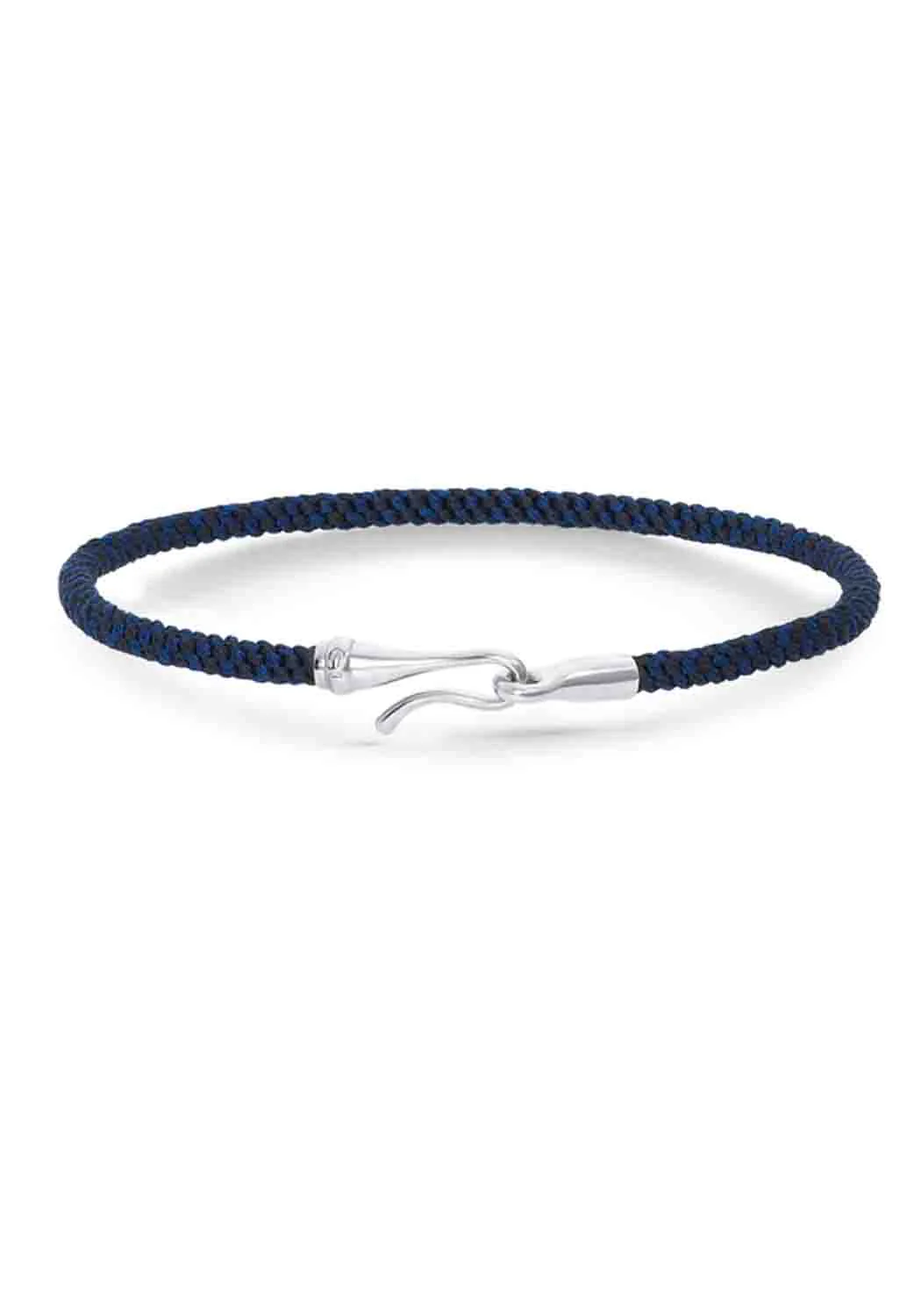 Ole Lynggaard Life 18KWG Midnight Blue Rope Bracelet | Choose Size - Image 3
