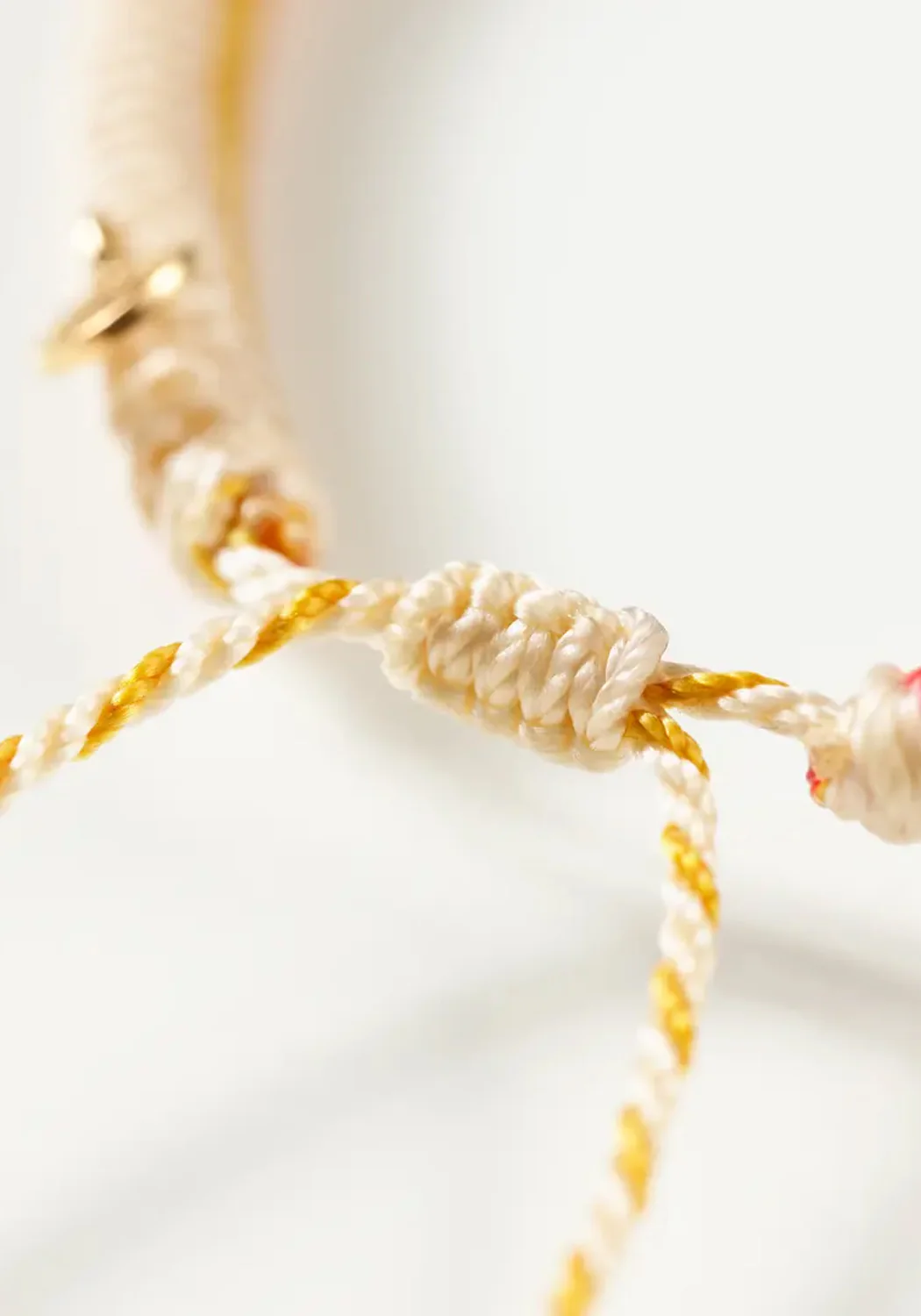 Ole Lynggaard Life Honey Tasseled Rope Bracelet - Image 3