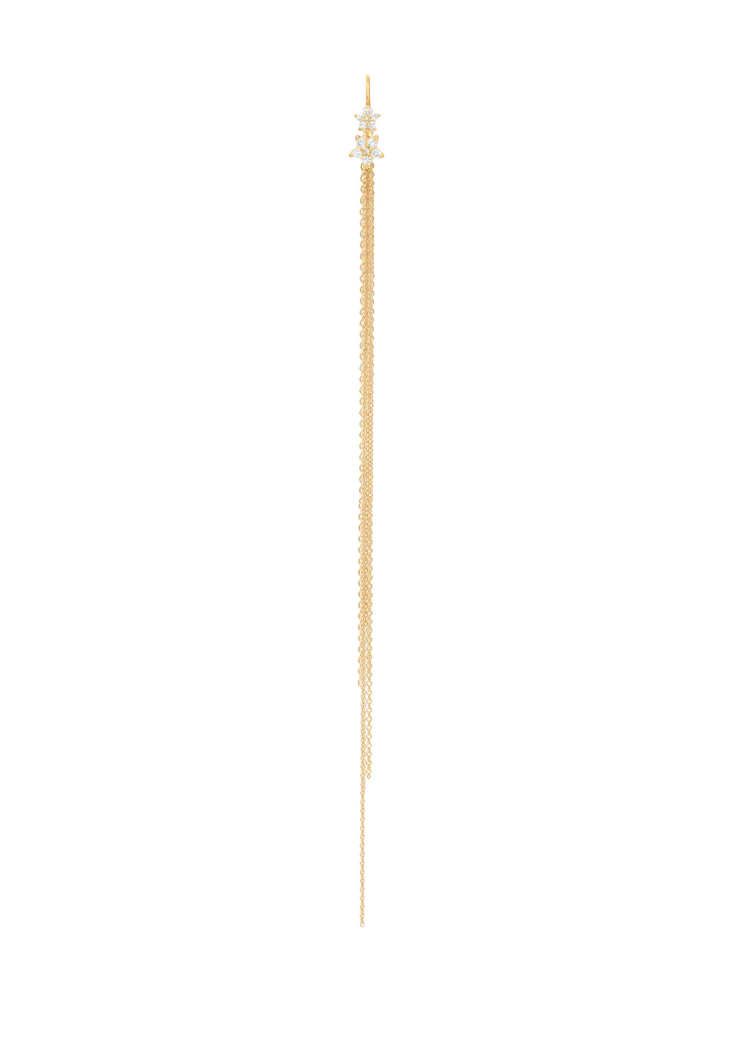 Ole Lynggaard Shooting Star Tassel Earring Pendant | 14cm | Sold Individually - Image 2