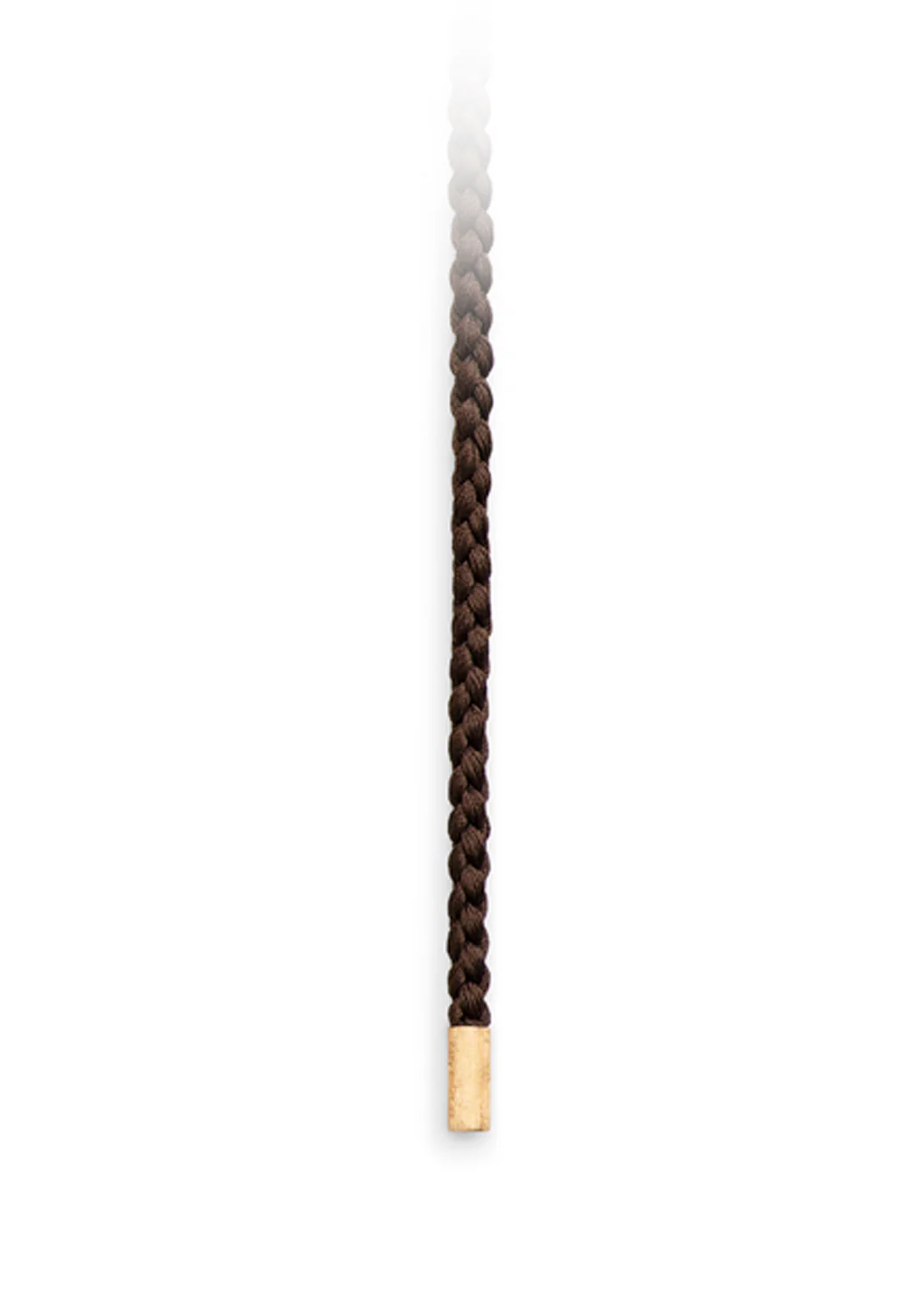 Ole Lynggaard Twisted Mokuba 18KYG Brown Silk String Wrap - Image 5