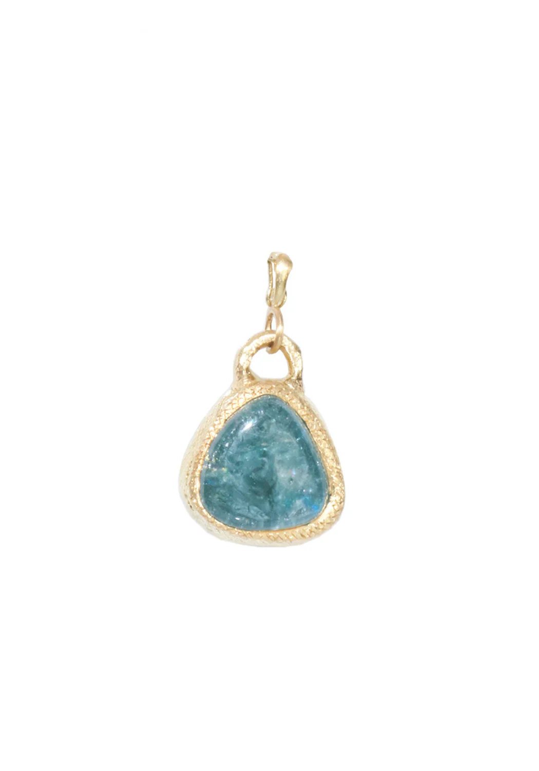Dominique Cohen 18k Yellow Gold Paraíba Enhancer Pendant
