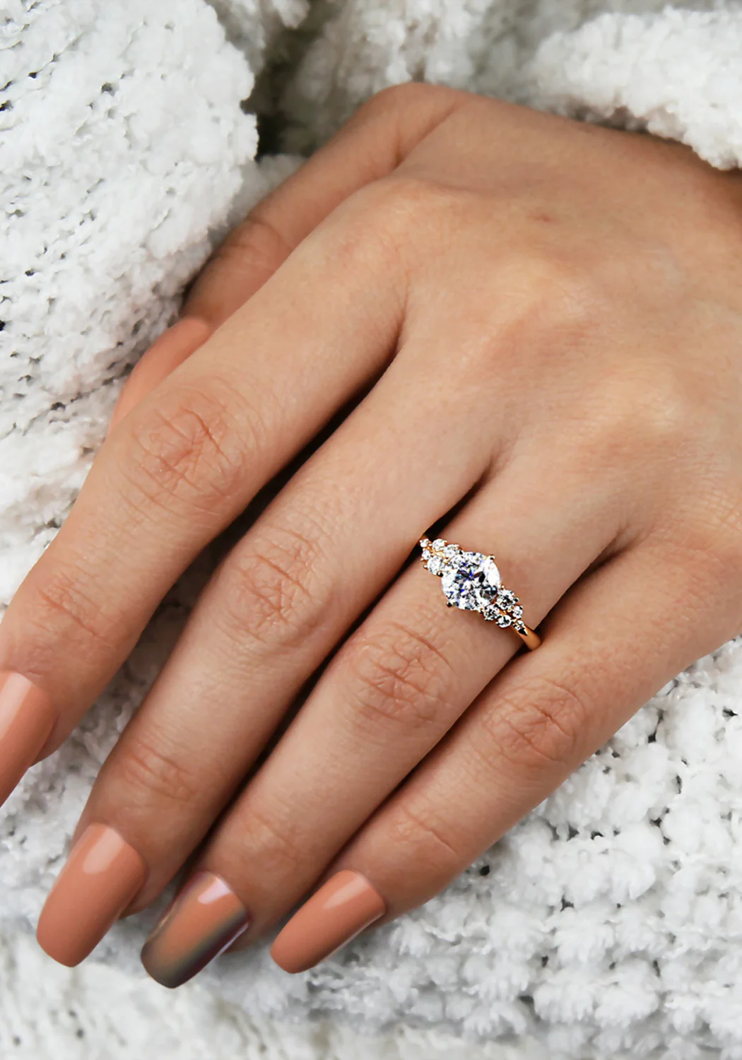 Parade Design Hemera 18KYG Cluster Semi-Mount Diamond Ring - Image 2