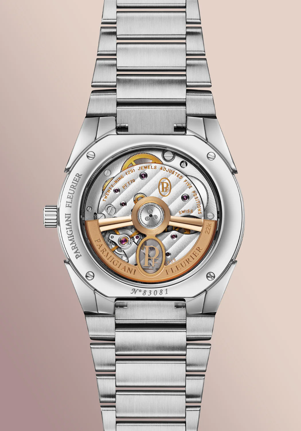 Parmigiani Fleurier Tonda PF Automatic 36mm Alta Rosa | Pre-Order - Image 5