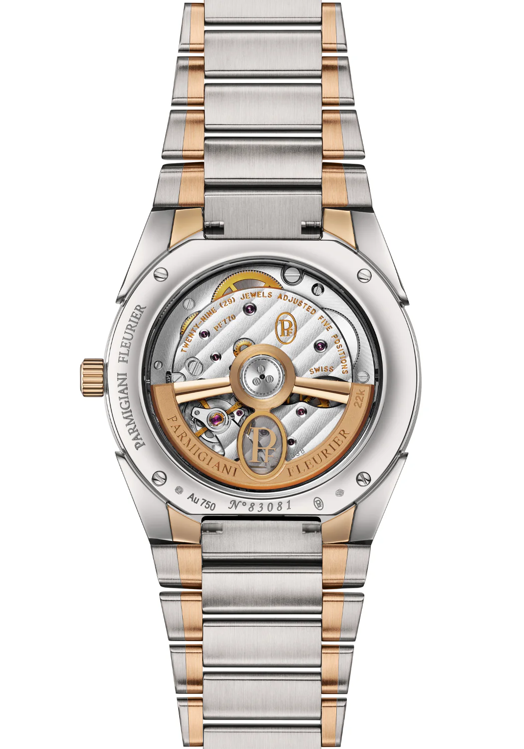 Parmigiani Fleurier Tonda PF Automatic 36mm BiColor White Citrine - Image 5
