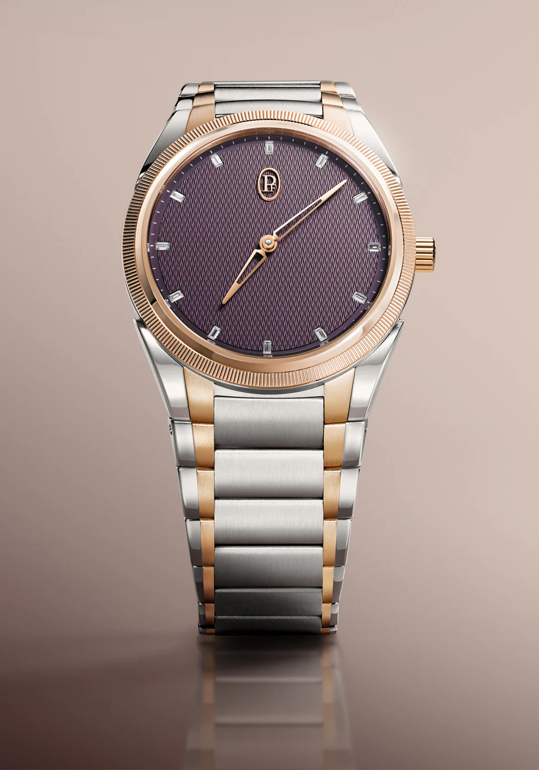 Parmigiani Fleurier Tonda PF Automatic 36mm Steel Rose Gold Deep Ruby - Image 3