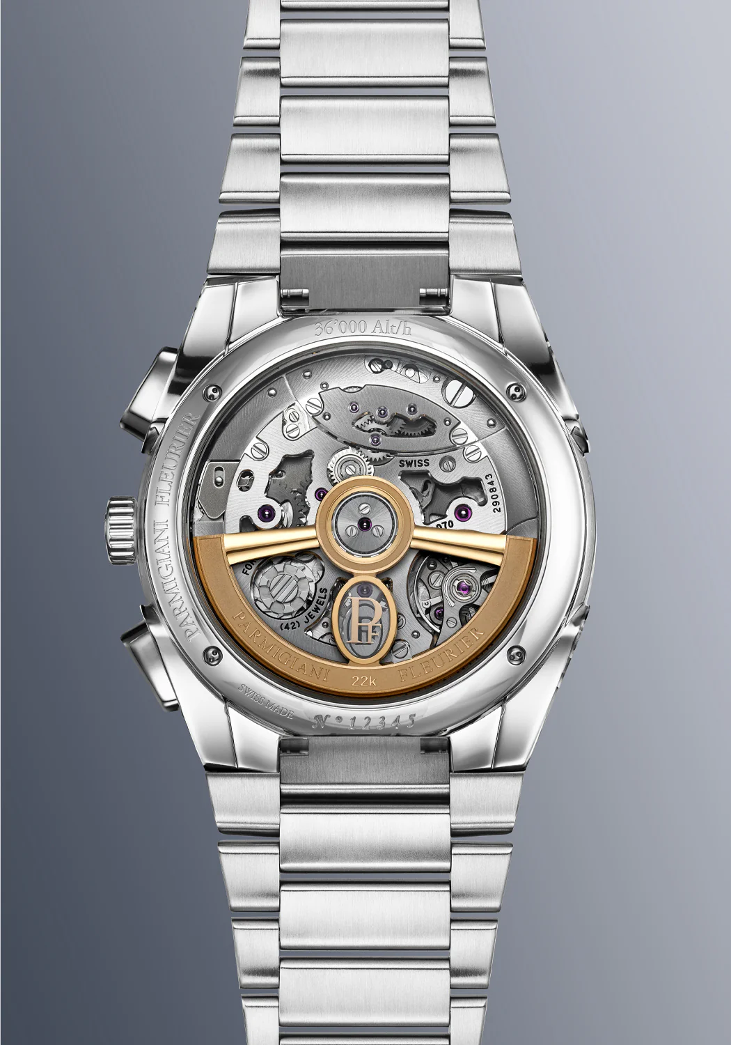 Parmigiani Fleurier Tonda PF Chronograph No Date 40mm Mineral Blue - Image 7