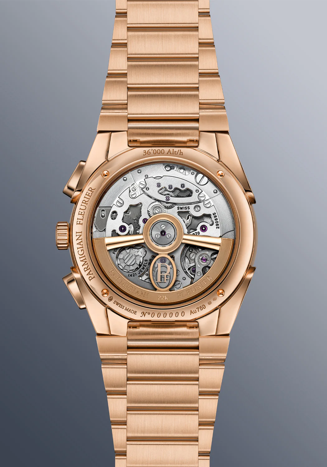 Parmigiani Fleurier Tonda PF Chronograph 40mm RG Mineral Blue | Pre-Order - Image 3