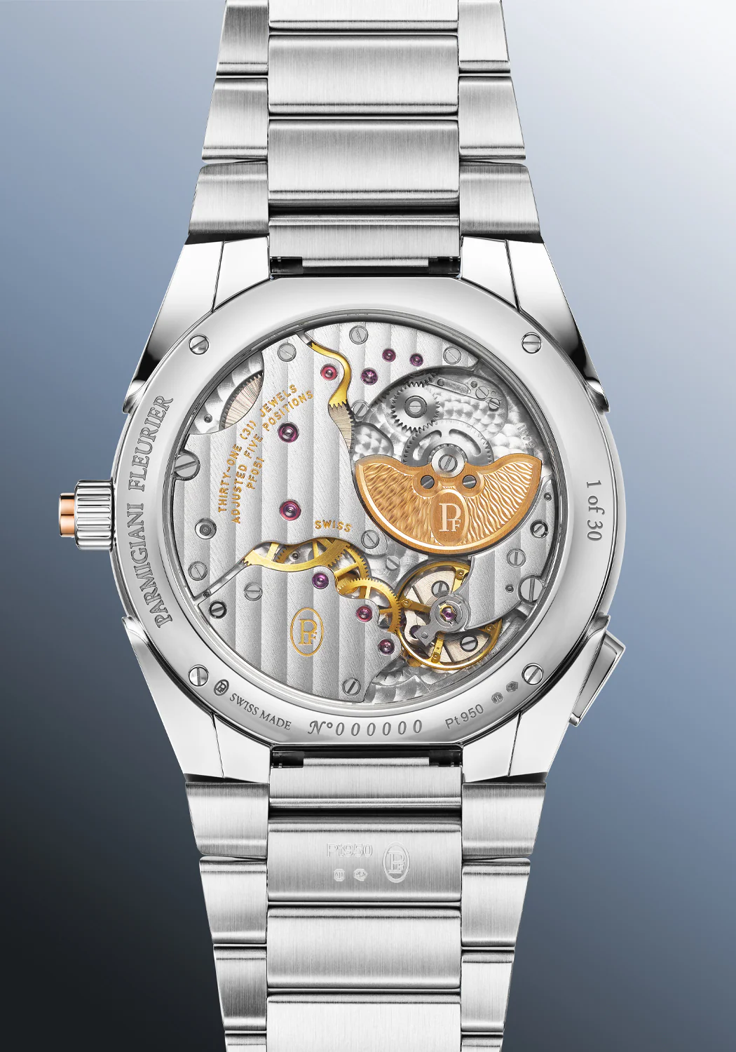 Parmigiani Fleurier Tonda PF GMT Rattrapante Platinum | LE30 | Pre-Order - Image 3