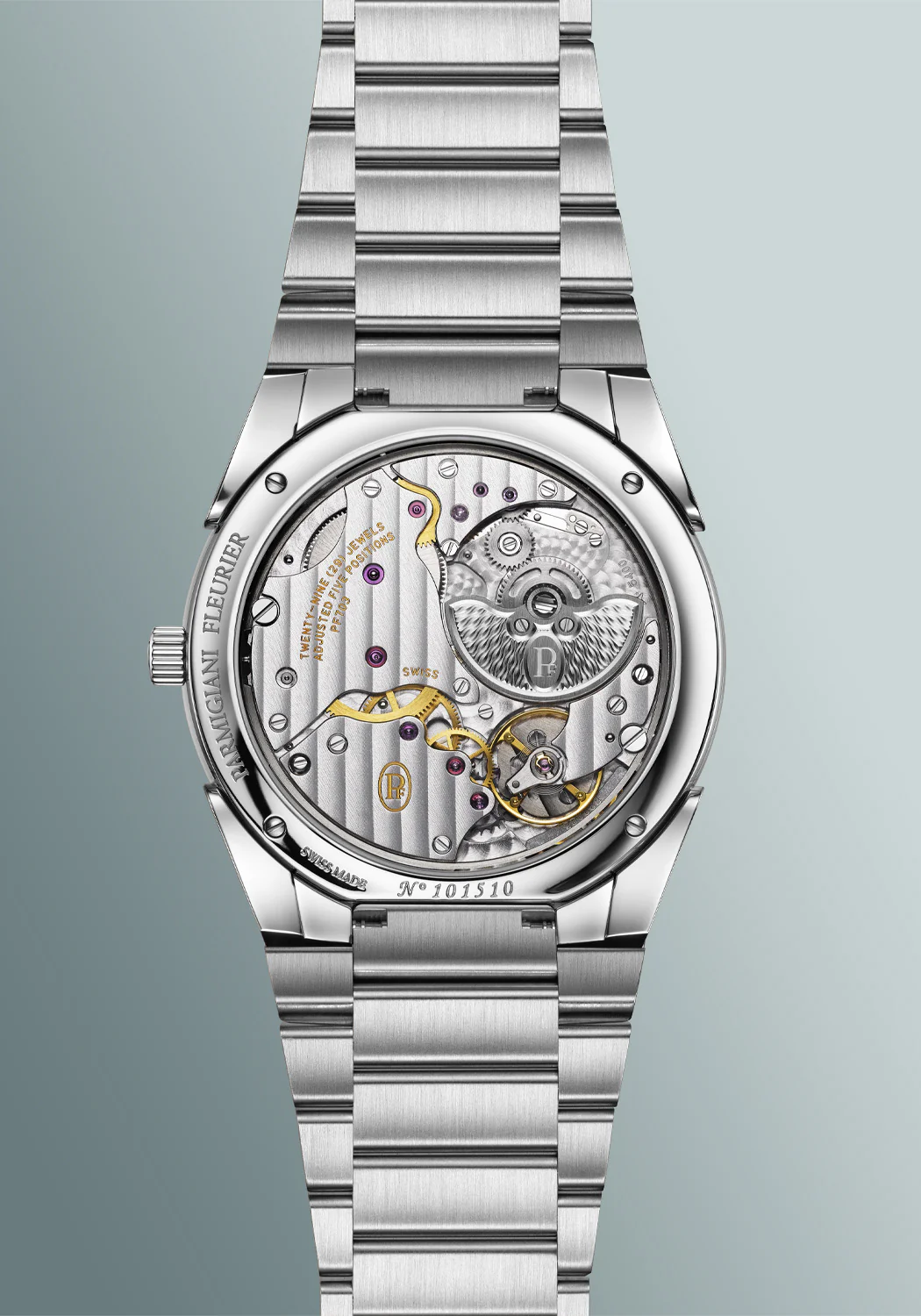 Parmigiani Fleurier Tonda PF Micro-Rotor Agave Blue Steel - Image 5
