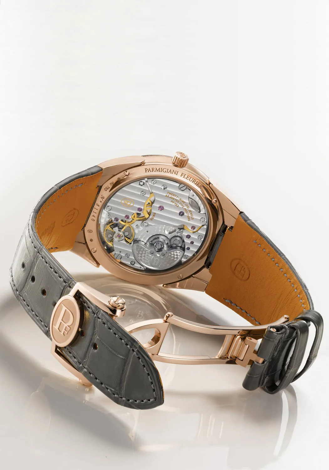 Parmigiani Fleurier Tonda PF Micro-Rotor Rose Gold Warm Grey - Image 3