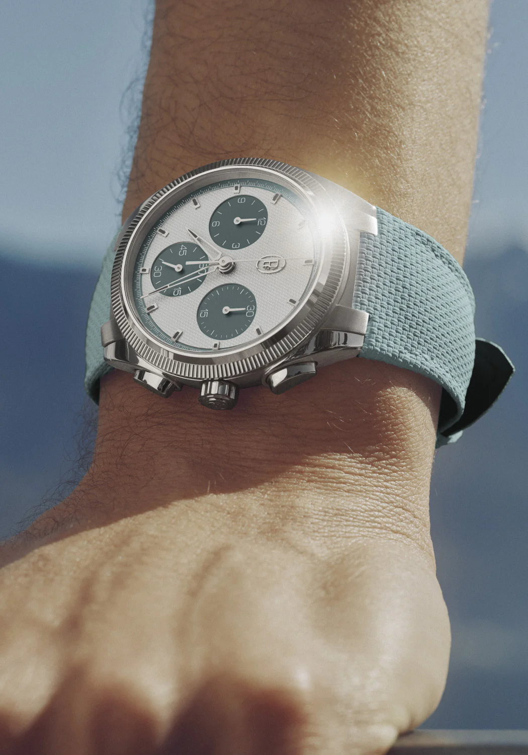 Parmigiani Fleurier Tonda PF Sport Chronograph Steel Silver Verzasca - Image 4