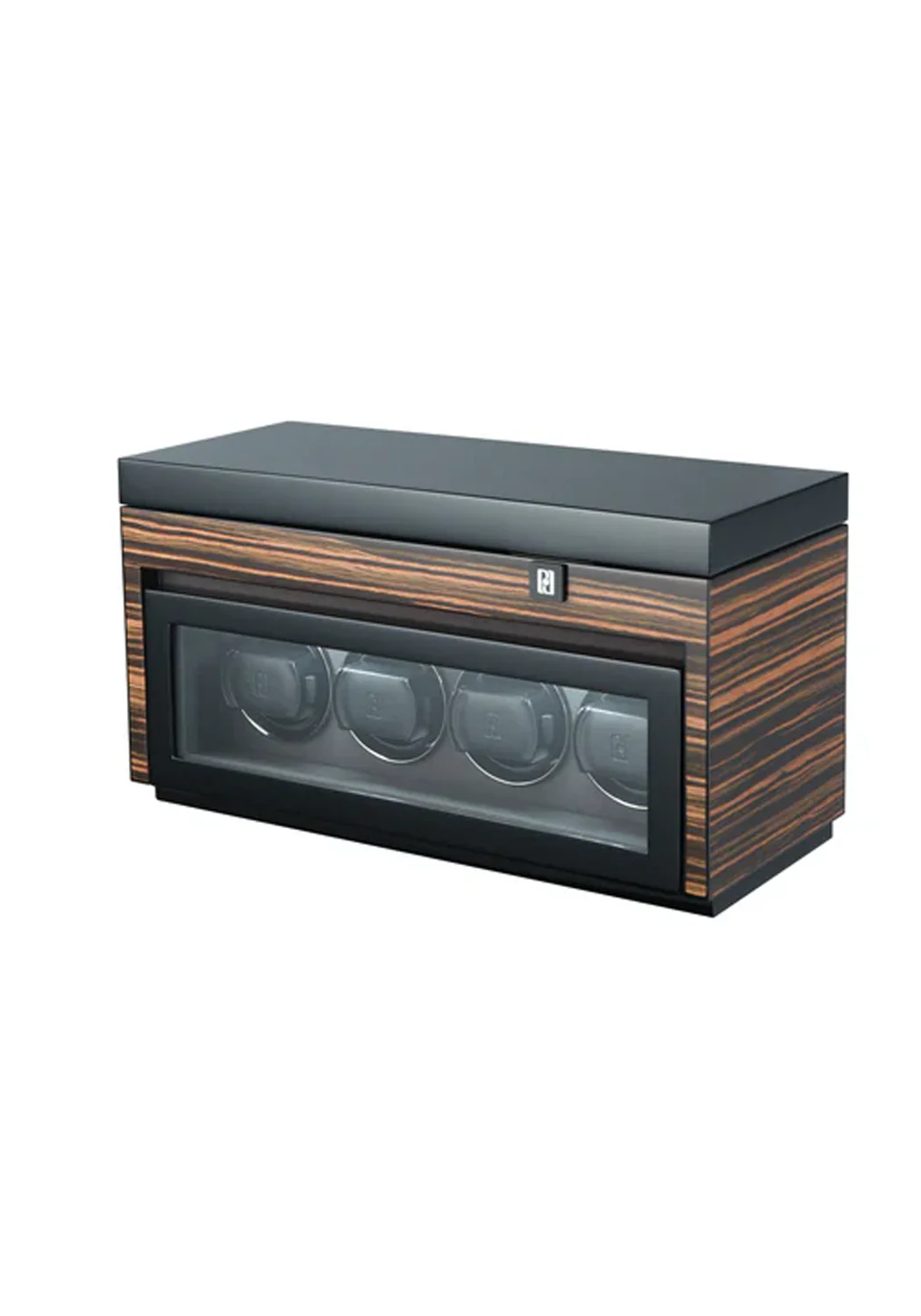 Paul Design Gentlemen 4+6 Macassar Quad Watch Winder