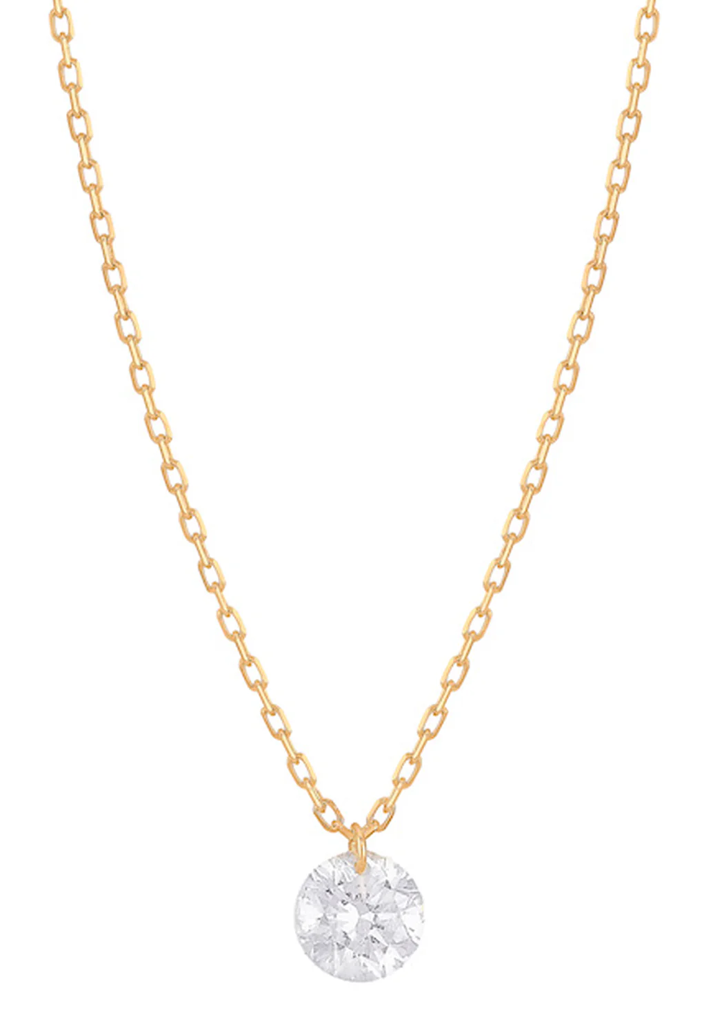 Persée Paris 18KYG Danaé Solitaire Diamond Necklace - Image 2