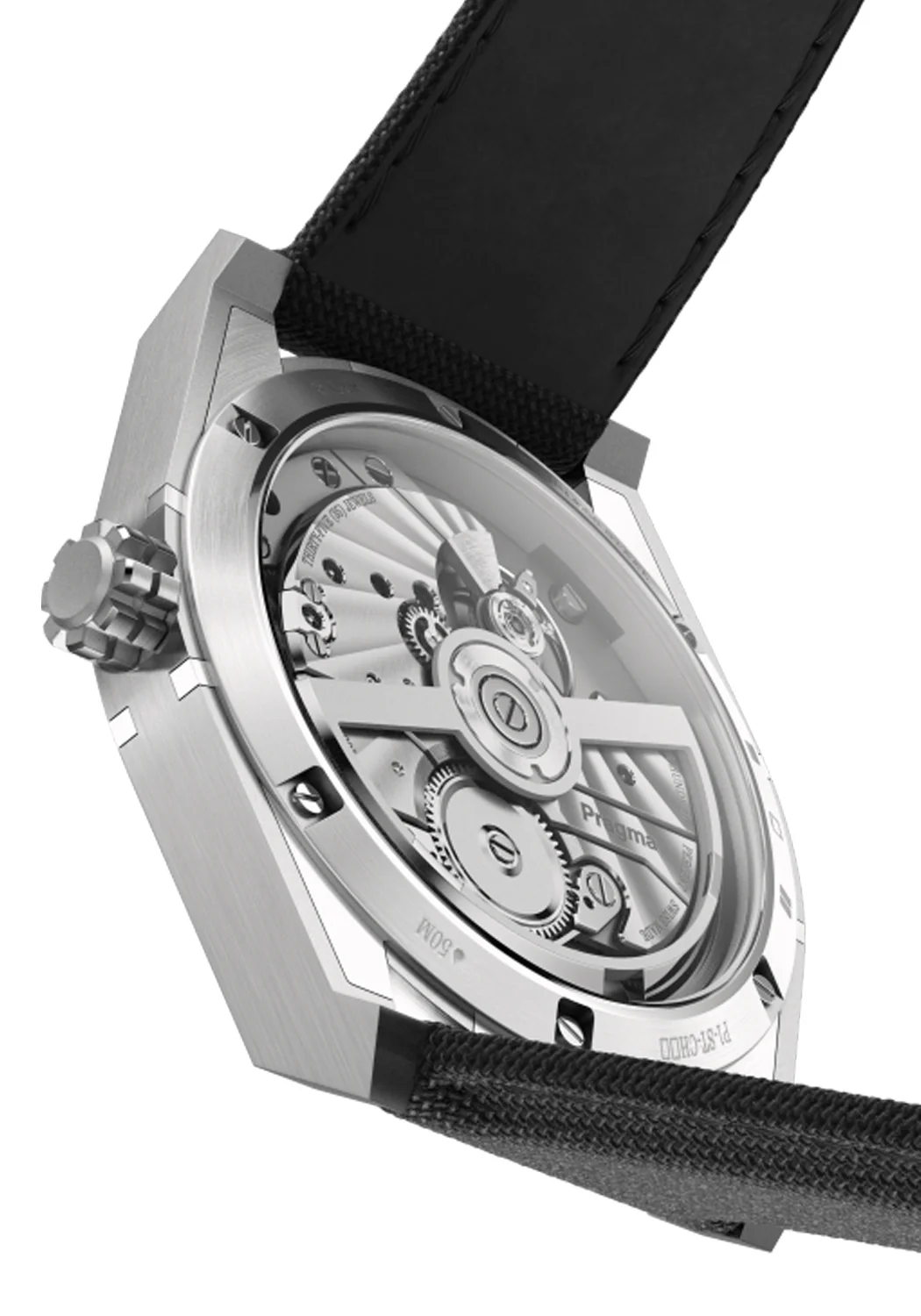 Pragma P1 Perseverance Solar Stainless Steel Pyrite Gray & Gold 5N | LE5 | Pre-Order - Image 3