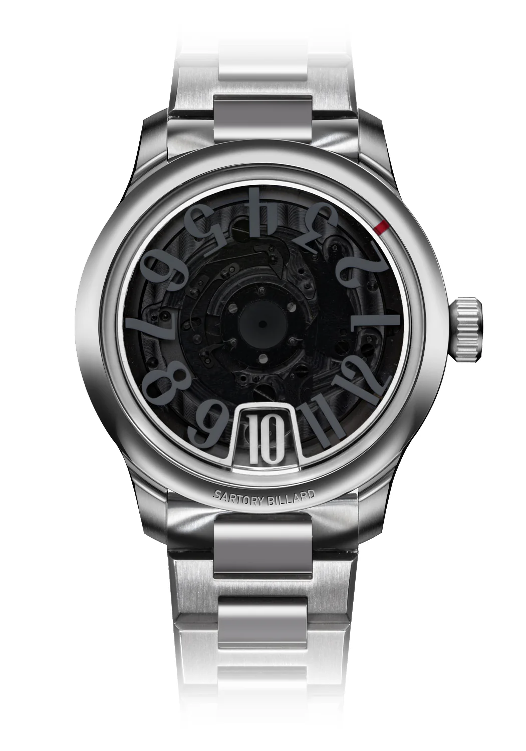 Sartory-Billard SB10 Jumping Hour Black Sapphire | Bracelet | LE300 | Pre-Order