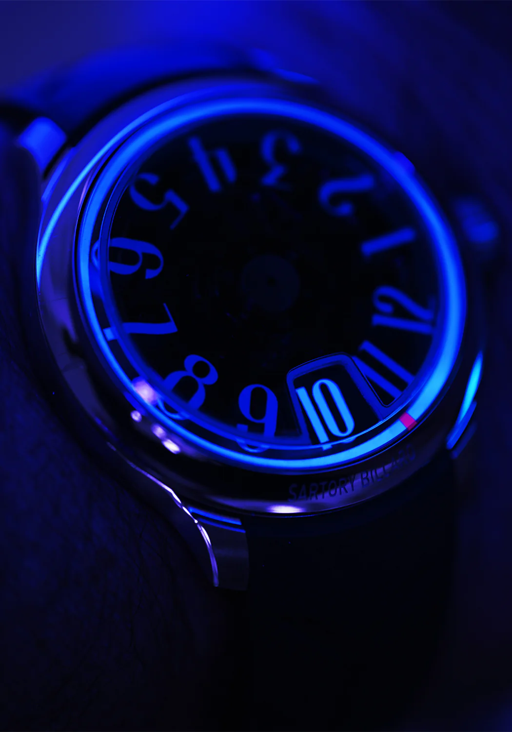 Sartory-Billard SB10 Jumping Hour Black Sapphire | Choose Strap | LE300 | Pre-Order - Image 3