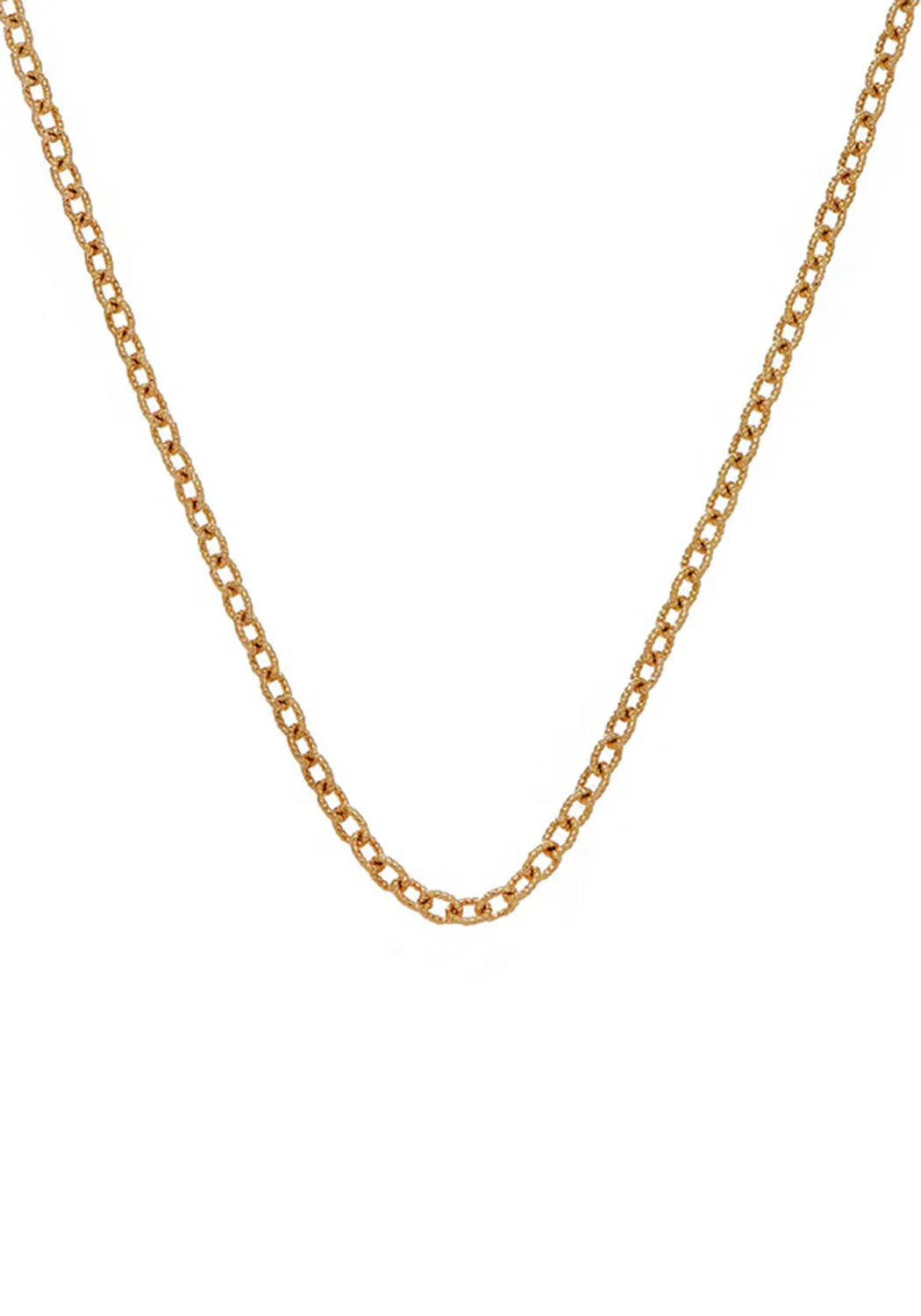 Sethi Couture 14K Yellow Gold Medium Twisted Chain Necklace | Choose Length