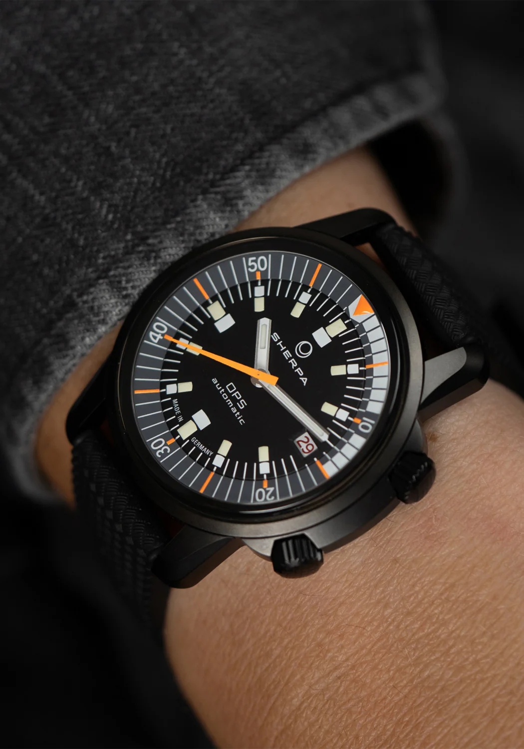 Sherpa OPS | Black Rubber Strap - Image 2