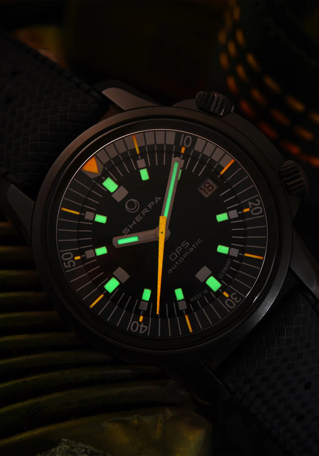 Sherpa OPS | Black Rubber Strap - Image 4