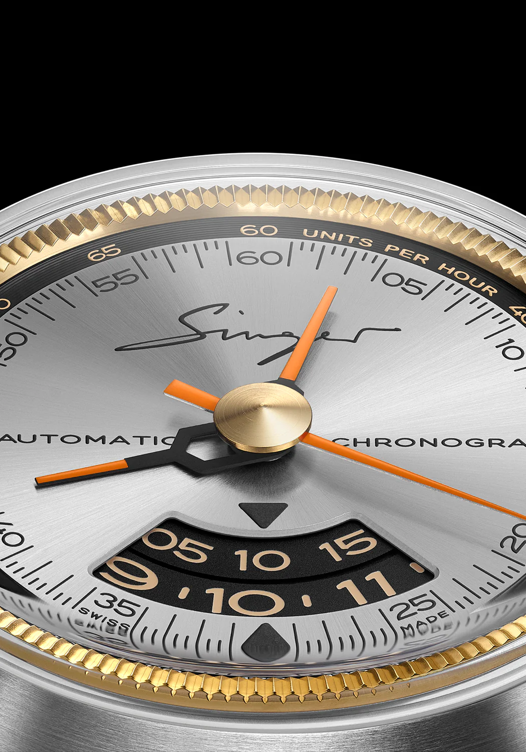 Singer Reimagined 1969 Chronograph Sunray Grey | LE25 - Image 4
