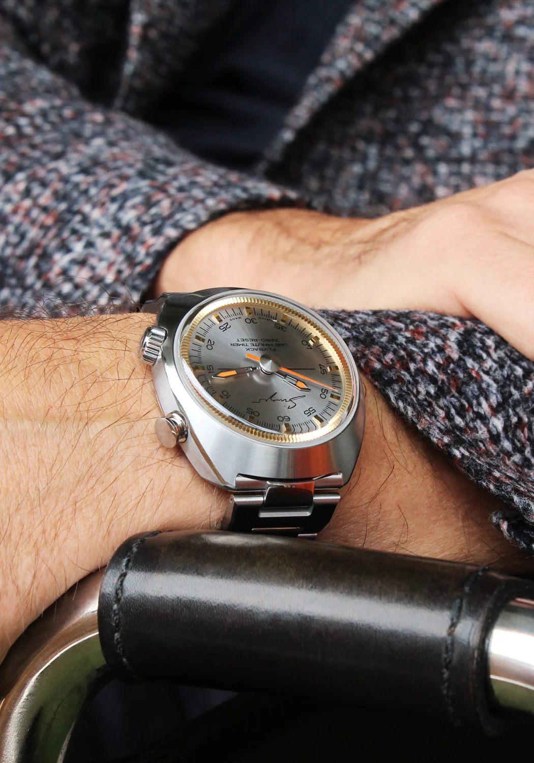 Singer Reimagined 1969 Timer Sunray Grey | LE25 - Image 3