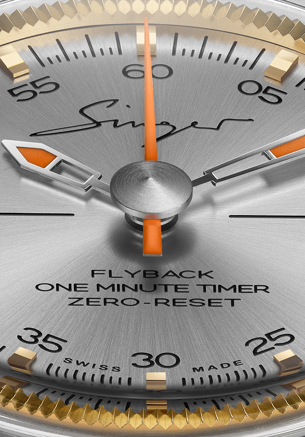 Singer Reimagined 1969 Timer Sunray Grey | LE25 - Image 5
