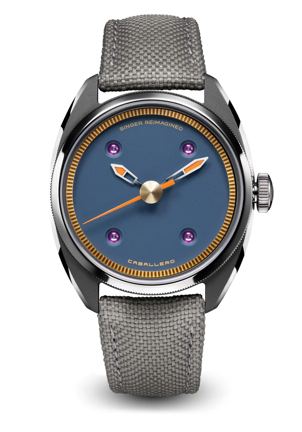 Singer Reimagined Caballero Titanium Avio Blue
