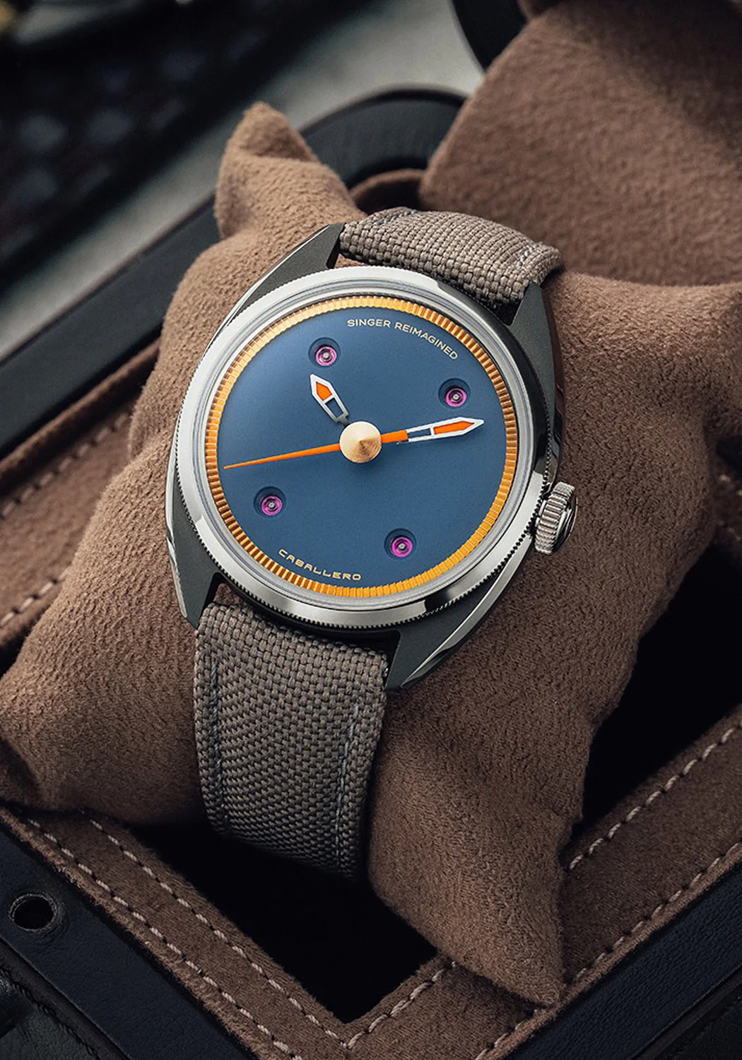 Singer Reimagined Caballero Titanium Avio Blue - Image 4