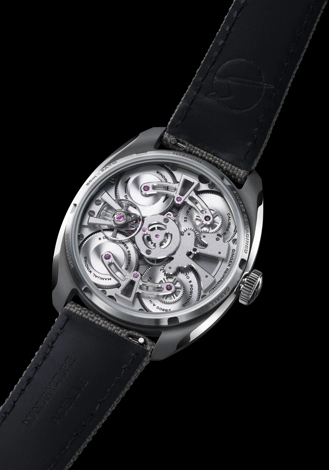 Singer Reimagined Caballero Titanium Avio Blue - Image 6