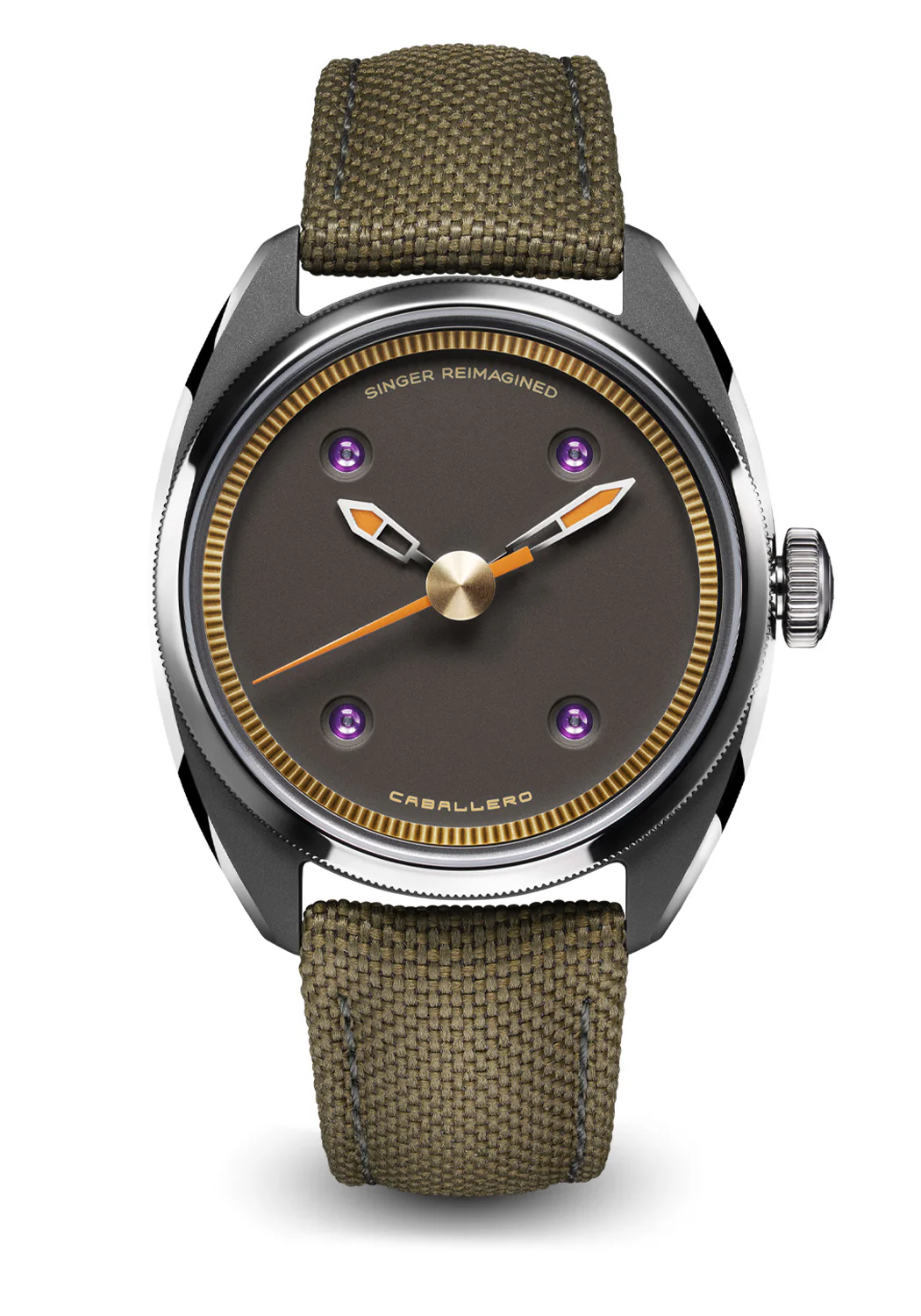 Singer Reimagined Caballero Titanium Cocoa Brown | Pre-Order