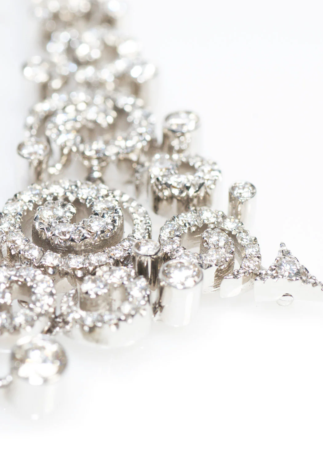 Stefan Hafner Astrakhan 18KWG Diamond Collar Necklace - Image 3