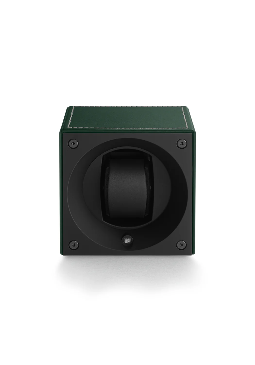 SwissKubiK Single Masterbox Green Leather Watch Winder - Image 2