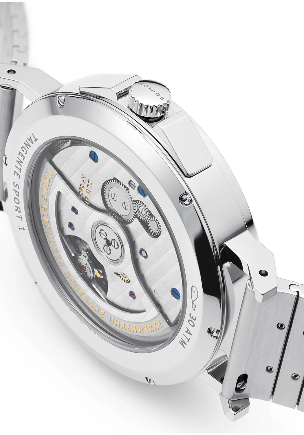 NOMOS Tangente Sport Neomatik 42 Date Marine White | Ref. 580 - Image 7
