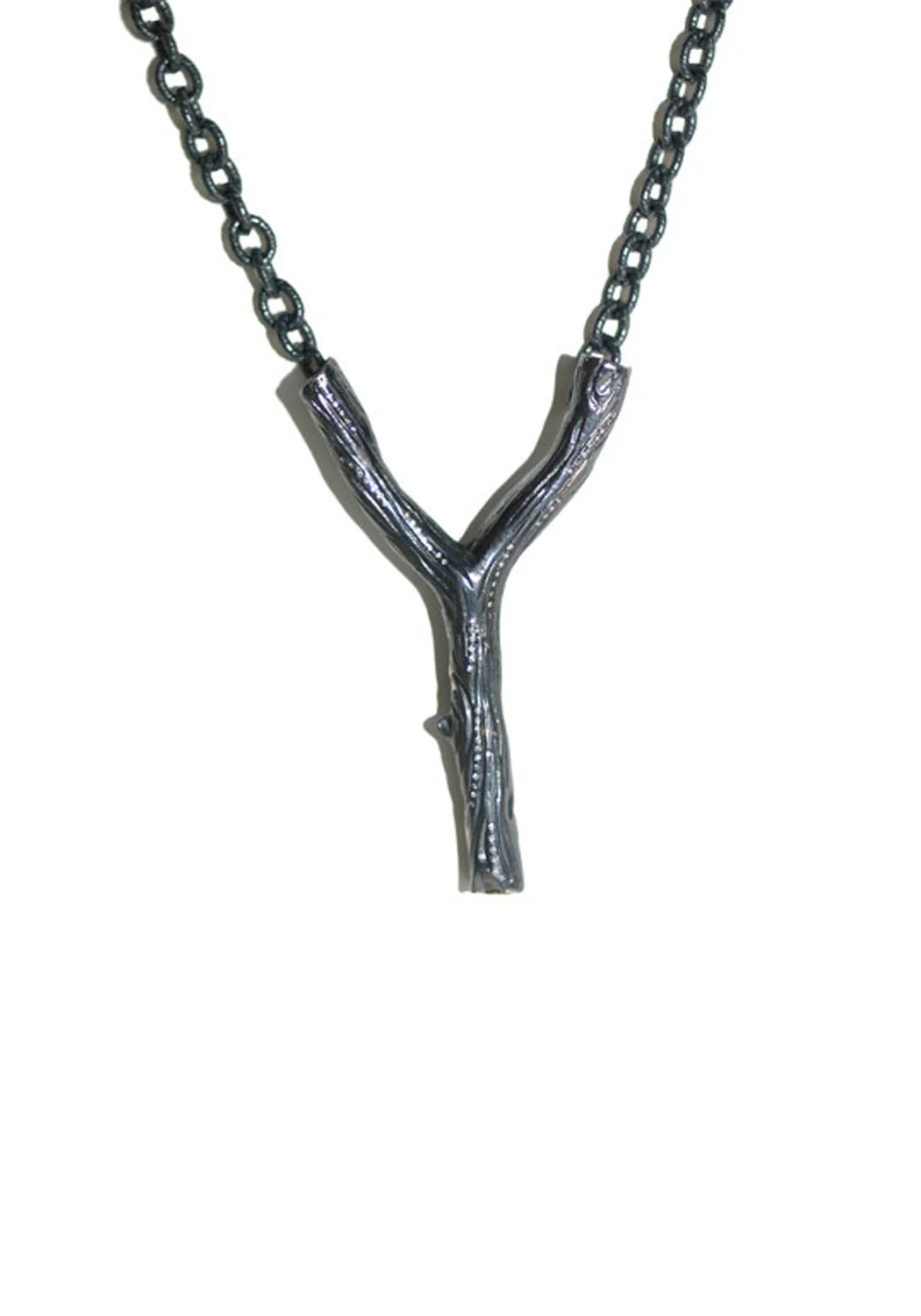 Vernissage Sterling Silver Diamond Sling Shot Necklace | 29" - Image 3