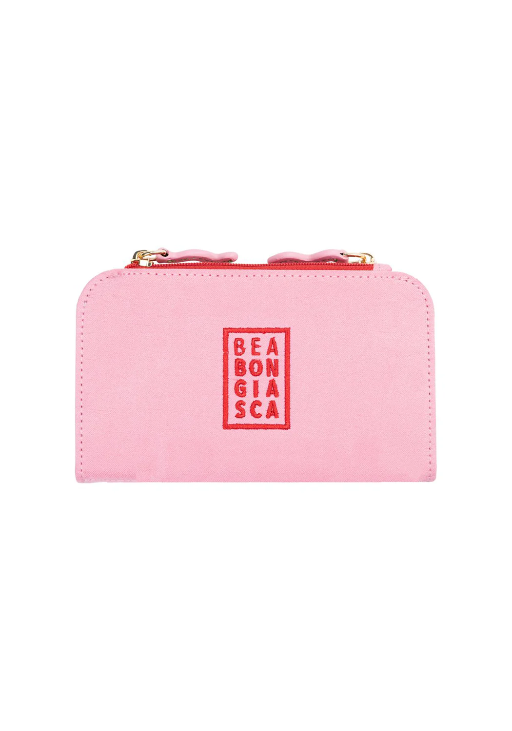 Wolf Bea Bongiasca Jade & Pink Jewelry Travel Zip Case - Image 7